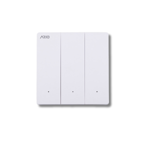 công tắc thông minh ble 3 nút vuông 1