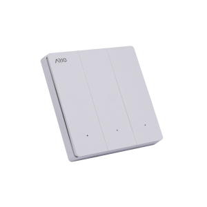 Công tắc thông minh BLE 3 nút Ario vuông 35