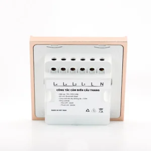 Công tắc cảm ứng cầu thang tích hợp cảm biến thông minh BLE vuông