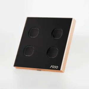 Công tắc cảm ứng thông minh BLE 4 nút Vuông